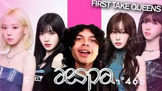 Thumbnail: reacting to ALL AESPA First Take Performances! (Supernova, Hot Mess)