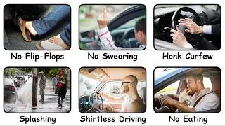 Thumbnail: The Weirdest Driving Rules from Around the World