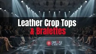 Thumbnail: Leather Crop Tops & Bralettes Fashion Show: Premium Leather Styles