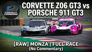 Thumbnail: [RAW] Corvette Z06 GT3 vs Porsche 911 GT3 at Monza | Full Race (No Commentary)