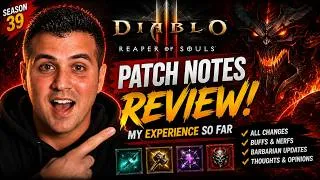 Thumbnail: Diablo 3 Season 39 Patch Notes… New Players Thoughts