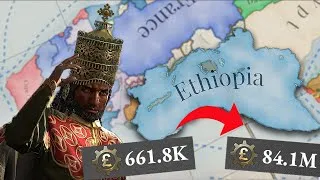 Thumbnail: I made Ethiopia into a SUPERPOWER in Victoria 3!