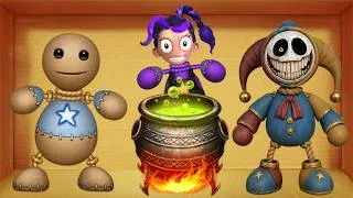Thumbnail: The Buddy Vs The Lily Loves Braids Vs The Prototype Vs Witch Cauldron | Kick The Buddy