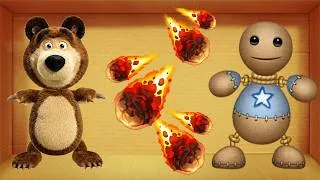 Thumbnail: The Buddy Vs The Bear Vs Asteroids | Kick The Buddy
