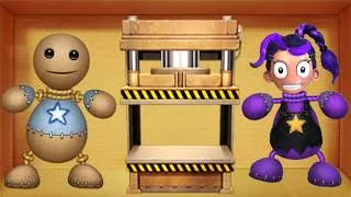 Thumbnail: The Buddy Vs The Lily Loves Braids Vs Machine Press | Kick The Buddy