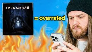 Thumbnail: Reacting to my Viewers Soulsborne Hot Takes