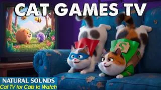 Thumbnail: Ultimate CAT TV－The Ever-Moving Game World 😸 Designed to Keep Cats Watching, Chasing & Playing