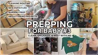 Thumbnail: NESTING & PREPPING / Declutter, Clean, Projects /  New Furniture! Countdown begins to baby #3!
