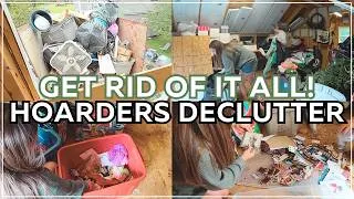 Thumbnail: HOARDERS Extreme Declutter / THROWING EVERYTHING OUT 2026 / Decluttering Tips