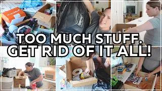 Thumbnail: TIRED OF LIVING IN CLUTTER / Declutter & Organize EVERYTHING / Finding Routine / Get rid of it all