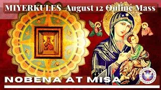 Thumbnail: CATHOLIC CHURCH MASS TODAY | August 12 NOVENA MASS TO OUR Lady MOTHER OF PERPETUAL HELP - Miyerkules
