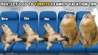 Thumbnail: CAT MEMES: Let's Go To Türkiye | Family Vacation Trip