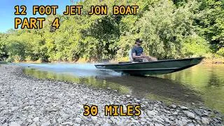 Thumbnail: 30 MILE River Trip! 12 Foot Jet Jon Boat Build, PART 4