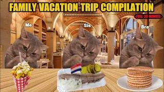 Thumbnail: CAT MEMES FAMILY VACATION TRIP COMPILATION FULL 30 MINUTE