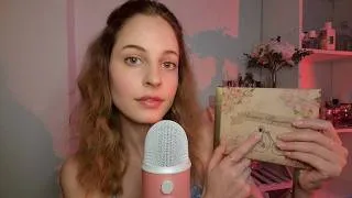 Thumbnail: ASMR Gentle Tracing & Tapping 🌙 Soft Clicky Whispering for Sleep