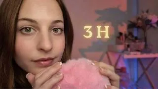 Thumbnail: 3H ASMR | SUPER GENTLE CLICKY INAUDIBLE WHISPERS w Fluffy Mic (upclose)