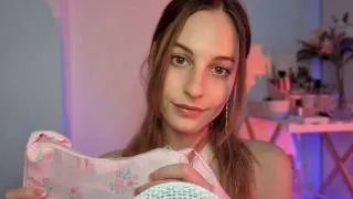 Thumbnail: ASMR GENTLE WHISPERS 🌸(and tapping, tracing on my new Spring bags🌱👜)