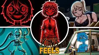 Thumbnail: XenoFeels - All Secrets & All Endings (Full Game Demo Showcase)
