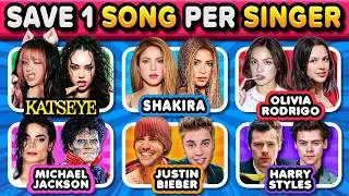 Thumbnail: SAVE ONE SONG PER SINGERS AND BANDS 🎵 6 Songs Each One | Music Quiz 2026