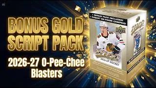 Thumbnail: I LIKE GOLD! 2026-27 MVP UPPER DECK HOCKEY CARDS 2 BLASTER  BOX OPENING #gold