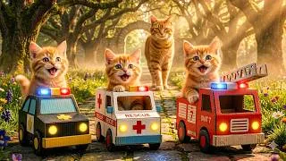 Thumbnail: Cat Ginger And Mama Cat Gets Ready for Christmas - Mama Cat Trims Fur on the Farm 🐯#aicatstory #ai