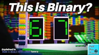 Thumbnail: How Binary Becomes A Number.. Explained In Build A Boat Terms
