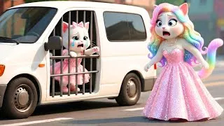 Thumbnail: Mama Cat Saves Kitten from Car Animal Catcher 🚗😿🐾 | Cat Story