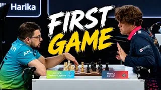 Thumbnail: Magnus Carlsen's first match for a team