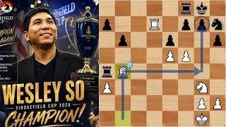 Thumbnail: Wesley So WINS the 2026 Sinquefield Cup🎉👏