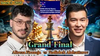 Thumbnail: Grand-Final!! Alireza Firouzja vs Nodirbek Abdusattorov in World Team Blitz Chess Championship