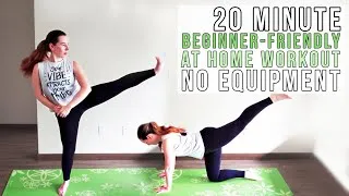 Thumbnail: 20 Minute Full Body Workout that ANYONE can do! 💪 APARTMENT FRIENDLY, At Home Workout, NO EQUIPMENT