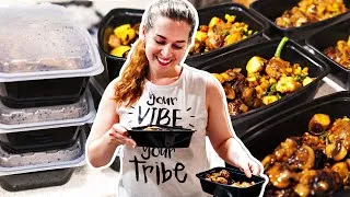 Thumbnail: Meal Prep ROUND 2 🍝 Vegan Meal Prep for Busy People (comfort food edition)
