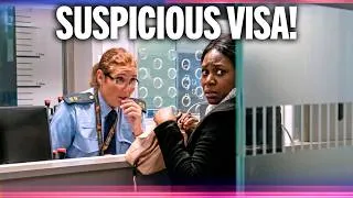 Thumbnail: Immigration Officers Discover A Serious Problem With Her Visa