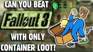 Thumbnail: Can You Beat Fallout 3 With ONLY Container Loot?