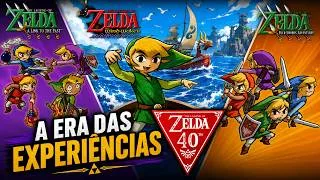 Thumbnail: Era das Experimentações 2002 - 2004: Zelda Multiplayer e estilo Cartoon - (Zelda 40 Anos - Parte 3)