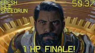 Thumbnail: [World Record] SAROS Fresh File Speedrun (50:37)