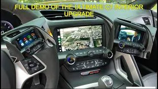 Thumbnail: Part 3 C7 Corvette 9" Dual system Android Head Unit Upgrade Style 1 Full Demo