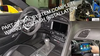 Thumbnail: PART 2: C7 9" HEAD UNIT UPGRADE WIRING AND DASH INSTALLATION, DUAL SYSTEM SNEAK PEEK