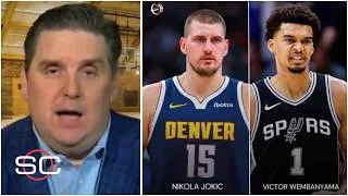 Thumbnail: Playoff path for Jokic & Wemby got much harder! - Brian Windhorst on 1st Rd: Nuggets-Wolves, Spurs?
