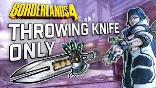 Thumbnail: Can You Beat Borderlands 4 Using ONLY Throwing Knives?