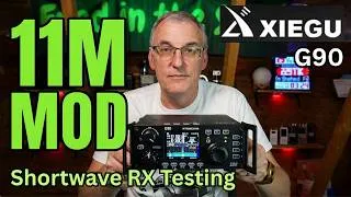 Thumbnail: Radioddity Xiegu G90. Review + on air testing. How to Mars Mod to 27MHz 11 meters.