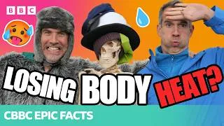 Thumbnail: How Does Your Body Stay Cool? ❄️🥵 | Operation Ouch | CBBC Epic Facts