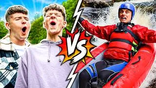 Thumbnail: Joe LOST… So We Sent Him Down a WATERFALL! 😱🌊 | Bros In Control!