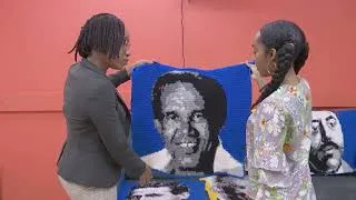 Thumbnail: Young Barbadian uses crochet to celebrate national history