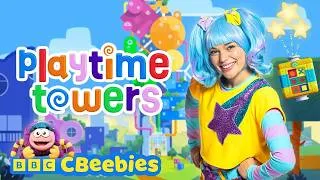 Thumbnail: Let's Cook, Craft and Dance for Kids! | Playtime Towers 💛 | CBeebies