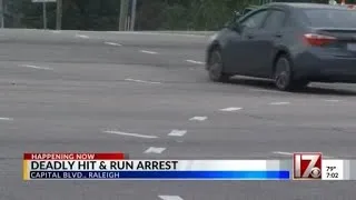 Thumbnail: Wake Forest police stop hit-and-run driver in Raleigh woman's death: Officers