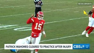 Thumbnail: Chiefs' Patrick Mahomes cleared for practice as training camp opens