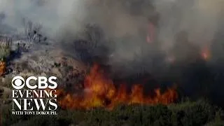 Thumbnail: Blistering heat dome grips West and Northern Plains, fueling wildfires