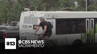 Thumbnail: Nonprofit's campaign in Lake Tahoe encourages visitors to use alternative transportation