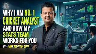 Thumbnail: This Is Why Millions Trust Me as No.1 Cricket Analyst | Stats Never Lie | Amit Majithia CBTF